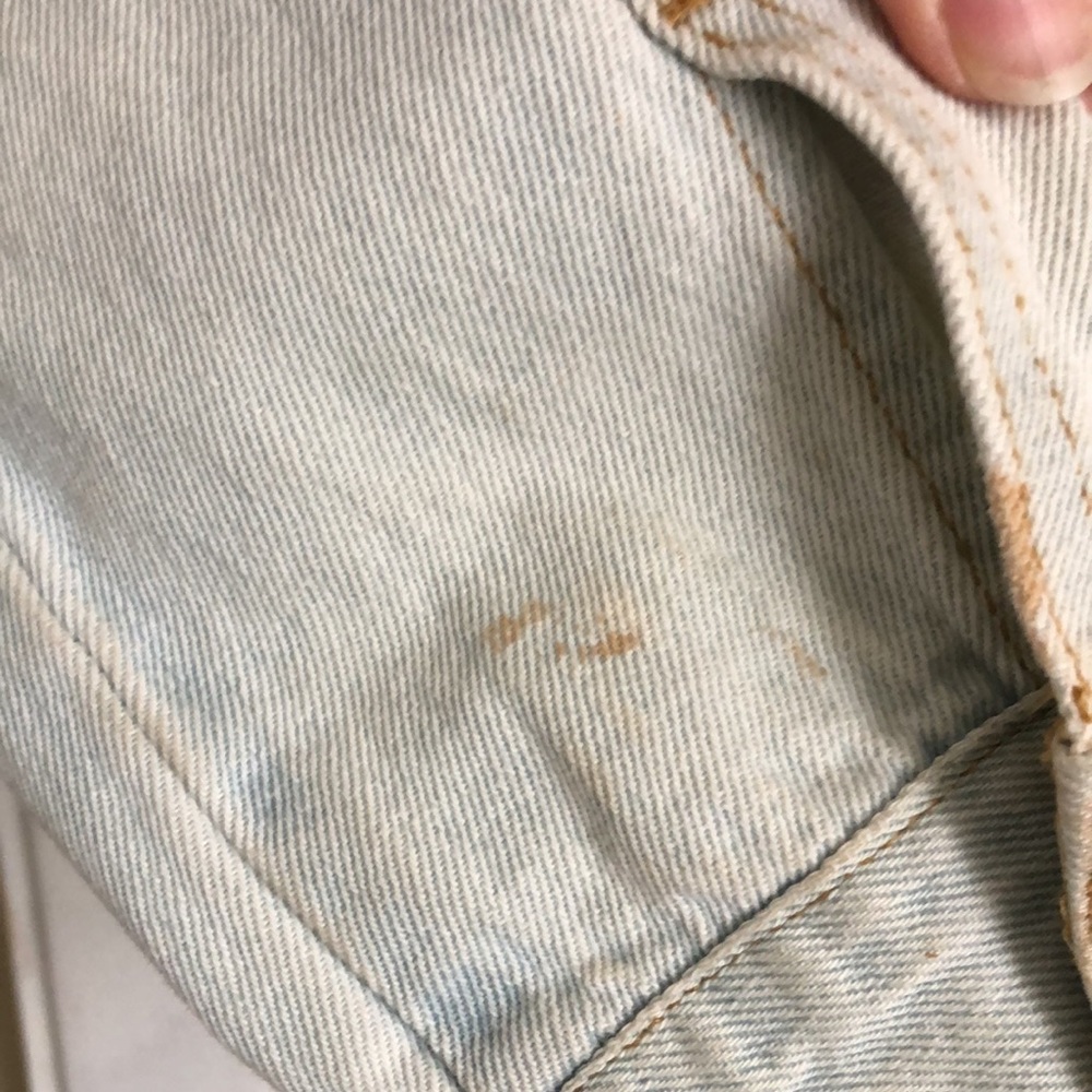 Denim Button Jacket - image 7